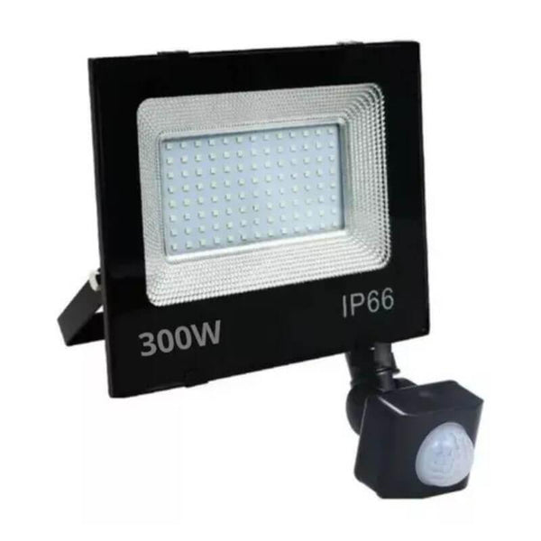 Refletor LED SMD 300w Branco-frio C/ Sensor de Presença - Conecta LED