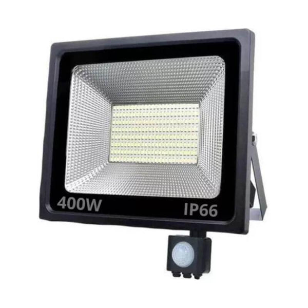 Refletor LED SMD 400w Branco-frio C/ Sensor de Presença - Conecta LED