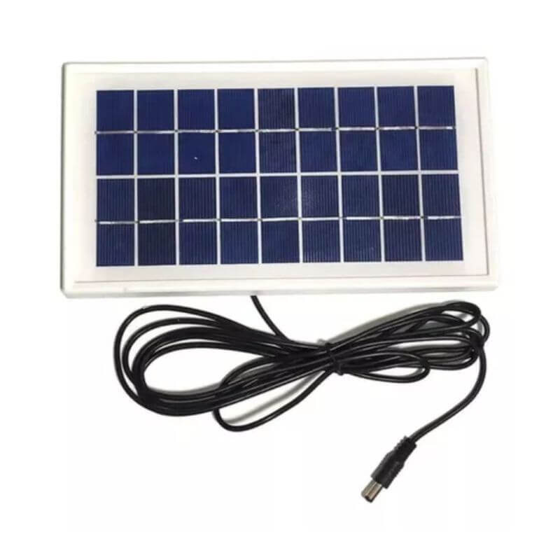 Refletor Solar 100W Branco-frio 6500k com Controle Remoto