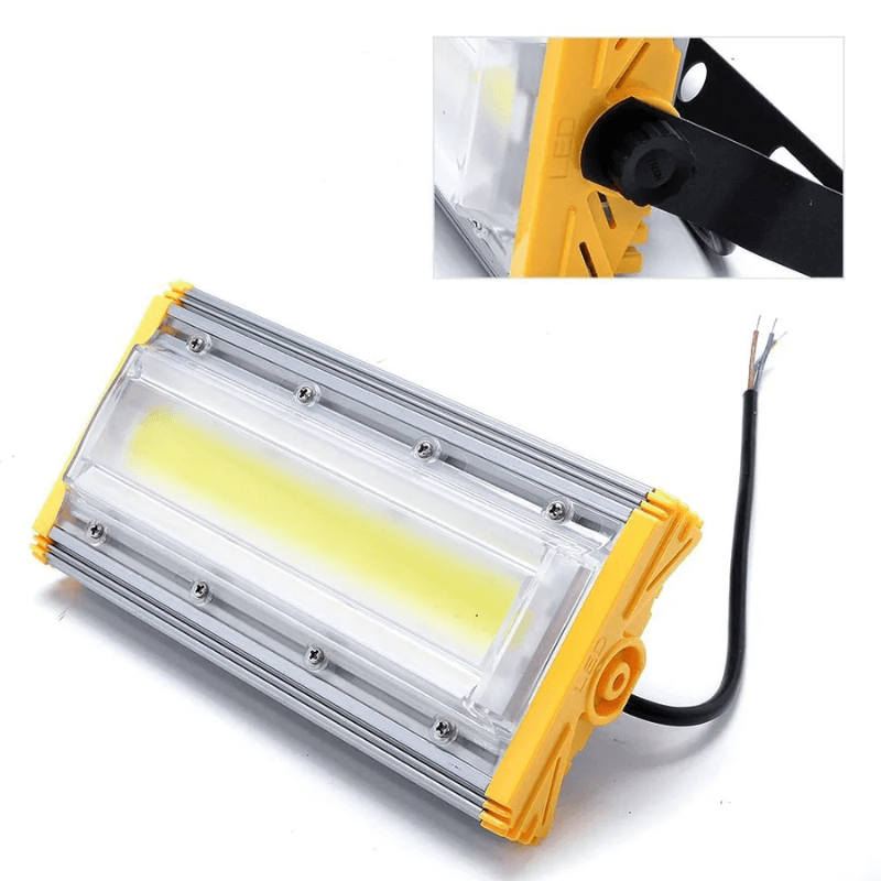 Refletor Modular Direcionável Linear 100w Branco-frio Ip68